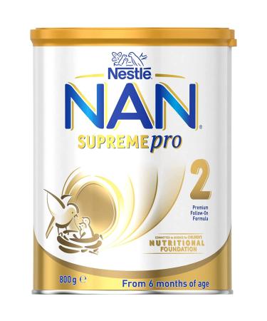 Nestl NAN SUPREMEpro 2, Premium Follow-on Baby Formula, 6 to 12 Months  800g 6 months  12 months