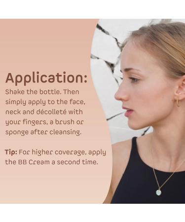 Jean & Len BB Cream Satin Butterfly Light - Vegan Blemish Balm for Redness & Imperfections Non-Comedogenic Paraben & Silicone Free 30ml - Buy Online on SooperMarket.com