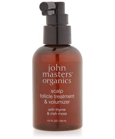 JMO Leave-in Scalp Treatment 125 Millilitres Scalp Spray with Moss & Thyme. Stimulates Hair Follicles. Fights hair loss & stimulate hair growth. Organic natural. Silicone & Paraben free Nourishing Scalp Spray