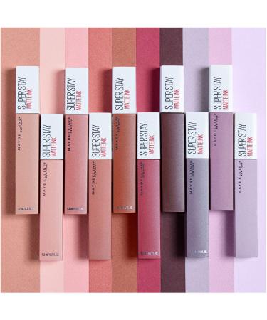 Maybelline New York SuperStay Matte Ink Un-nude Liquid Lipstick Poet 0.17 Ounce Beige 5 ml (Pack of 1) - Buy Online on SooperMarket.com