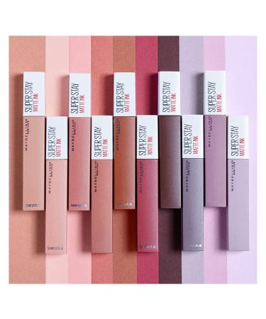 Maybelline SuperStay Matte Ink Liquid Lipstick - Seductress 0.17 Fl Oz | Long-Lasting Wear - Buy Online on SooperMarket.com