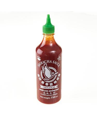 Flying Goose Sriracha Chilli Sauce 730 ml - Vegan Gluten Free Spicy Large Bottle | Asian Foodies UK TM - Buy Online on SooperMarket.com