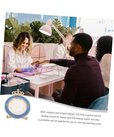 Buy Nail Palette & Supplies | Foundation & Mixing Palettes for Nail Art International Shipping Available - Buy Online on SooperMarket.com