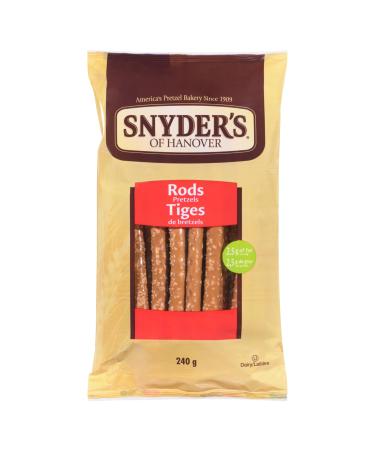 Snyder's Pretzel Rods 240 Grams (Pack of 1)