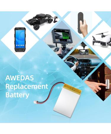 903042 Rechargeable Lipo Battery - Compatible Replacement for Multiple Devices | PH 2.54 JST Connector & Tool Included - Buy Online on SooperMarket.com