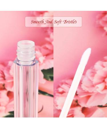 12-Piece Clear Pencil Shaped Lip Gloss Tubes | 5ml Mini Refillable Bottles with 3ml Dropper for DIY Makeup | Travel-Friendly Lip Oil Containers - Buy Online on SooperMarket.com