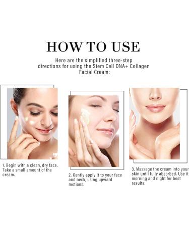 PrimeCove - Stem Cell DNA+ Collagen Facial Cream (50g) | Hydrate Combat Aging & Soothe | Powerful Ingredients - Grape Fruit Cell Extract Hydrolyzed Collagen & More - Buy Online on SooperMarket.com