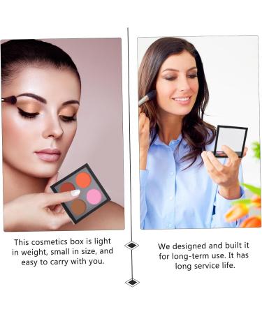 Beavorty 15 Pcs Eye Shadow Blank Magnetic Makeup Powder Travel 10x9cmx3pcs Blackx3pcs - Buy Online on SooperMarket.com