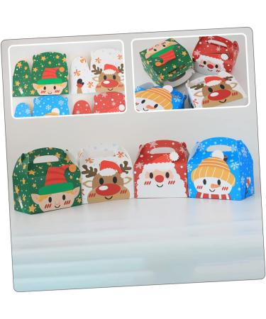 ibasenice 36 Pcs Christmas Muffin Box Christmas Favor Boxes Xmas Goodies Container Holiday Cookie Boxes Christmas Storage Boxes Muffin Container Boxes Dessert Gingerbread House - Buy Online on SooperMarket.com