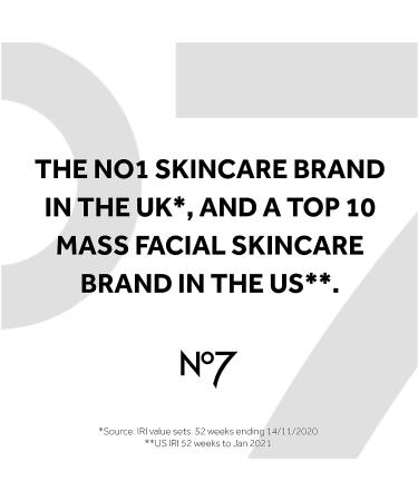 No7 Lift & Luminate Exfoliating Cleanser with Vitamin C, E & B5 - Daily Deep Pore Cleanser for Dullness and Uneven Skin Tone - 100ml - Buy Online on SooperMarket.com