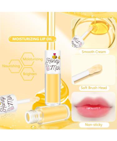 Lip Care Lip Balm Set - Honey Milk Moisturizing And Plump Lipbalm Set - Lip Hydration Exfoliating Minimizing Lip Lines Brightening Lip Repair - Lip Scrub Lip Balm Lip Oil Lip Mask - Buy Online on SooperMarket.com
