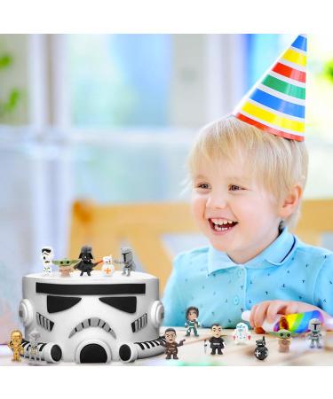 14 Pieces Cartoon Mini Figures | Kids Birthday Cake Decorations | Cake Toppers for Young Celebrations - Buy Online on SooperMarket.com