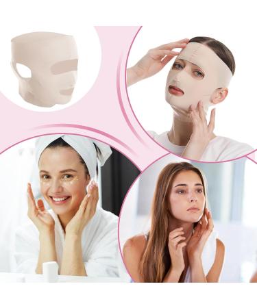 Bexdug Face Lifter - V Face Lifting Strap Chin up Masque Breathable Double Chin Strap for Chin up Sculpting Firming Tightening - Buy Online on SooperMarket.com