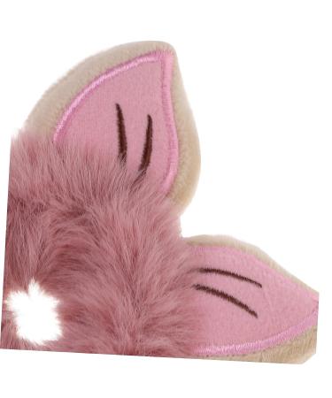 KALLORY Toddler Hair Tie 4pcs Ponytail Fluffy Bands - Cute Animal Scrunchies for Girls & Women - Buy Online on SooperMarket.com