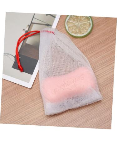 Cleansing Foaming Nets 20pcs Native Face Wash Soap Saver Pouch Soap Mesh Holder Bubble Net Handmade Soap Bath Soap Cleasing Milk Grid Natural Soap Mesh Bag Soap Mesh Pouch - Buy Online on SooperMarket.com