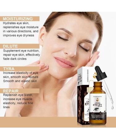Caffeine Eye Serum Anti Aging Serum with EGCG Hyaluronic Acid Under Eye Cream for Dark Circles and Puffy Eyes Caffeine Eye Lift Serum Fade Fine Line Firming Eye Skincare 30ml - Buy Online on SooperMarket.com