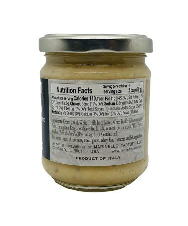 Tartufina Bianca White Truffle Sauce 6.35 oz - Imported from Italy (Umbria) | Gourmet Condiment - Buy Online on SooperMarket.com