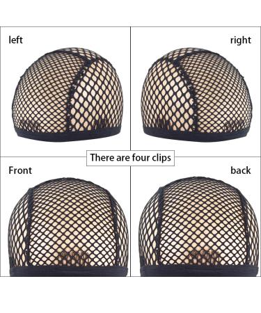 Black Stretchable Crochet Wig Cap - Mesh Cap for Wig Making | 1 Piece - Buy Online on SooperMarket.com