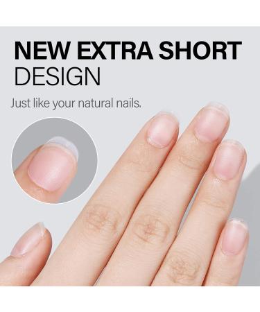 AICLSA Ultra Short Oval Nail Tips - 240 PCS Full Cover Matte Soft Gel False Nails - DIY Press On Nails - 15 Sizes - Buy Online on SooperMarket.com