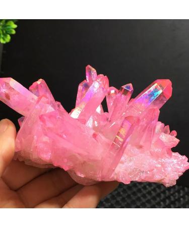 Natural Crystal Rough Quartz Crystal Rainbow Bismuth Silicon Cluster - Buy Online on SooperMarket.com