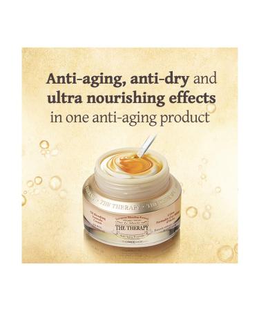 The Face Shop The Therapy Oil Blending Cream | Anti-Aging & Ultra Nourishing Moisturizer - 1.69 Fl Oz - Buy Online on SooperMarket.com