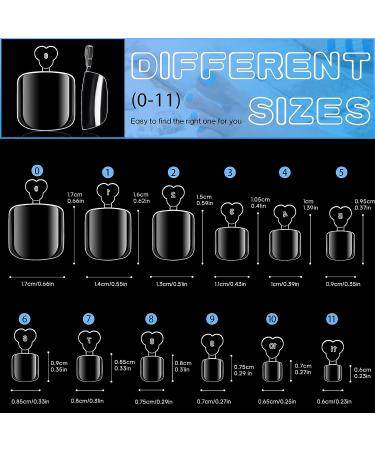 AORAEM 120PCS Soft Gel Full Cover Fake Toe Nail Tips - Clear Press On Toenails for Women, Nail Salons - 12 Sizes Acrylic Gel Nail Extensions - DIY Friendly - Buy Online on SooperMarket.com