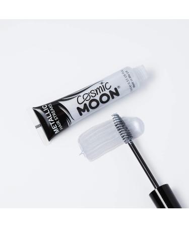 Metallic Hair Color Streaks - Cosmic Moon 0.50fl oz Set of 6 | Temporary Wash Out Hair Dye for Vibrant Highlights - Buy Online on SooperMarket.com