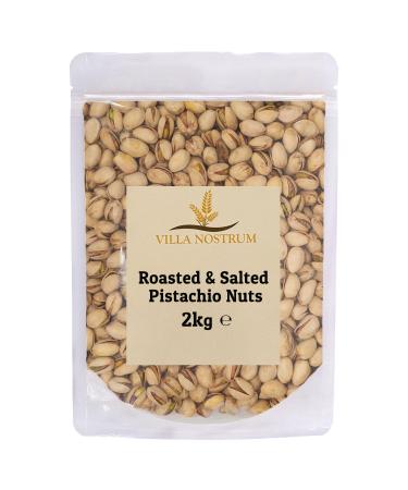 Roasted & Salted Pistachio Nuts 2kg by Villa Nostrum