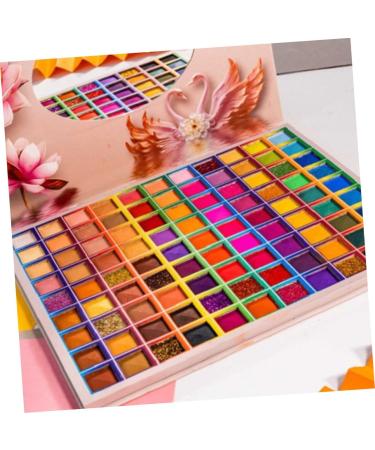 Angoily 1 Box Eyeshadow Palette Highlighters Makeup Pallette Eyeshadow Pallet Glitter Powder Cosmetics - Buy Online on SooperMarket.com