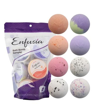 8-PC Bath Bomb Gift Set with Essential Oils for Relaxation - Perfect for Women, Girls, Moms, Wives, and Couples - Ideal for Bridal Showers and Wedding Favors - Buy Online on SooperMarket.com