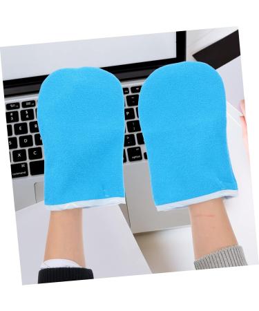 Beavorty Heated Gloves 1 Pair Hand Mask Care Supplies Flannel Keep Warm Wax Film Gloves - Buy Online on SooperMarket.com