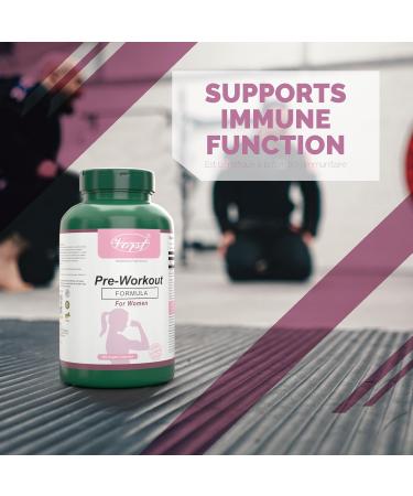 VORST Pre Workout Formula for Women | Nitric Oxide Supplement | Powder Pills | 180 Vegan Capsules 180 count (Pack of 1) - Buy Online on SooperMarket.com