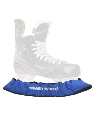 SHERWOOD - Junior Pro Ice Hockey Elastic Socks for Children Ice Hockey & Ice Skates 2 Pack Blue
