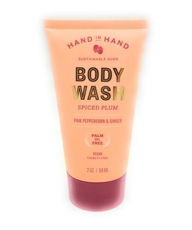 HAND IN HAND Spiced Plum Mini Body Wash 2 FZ