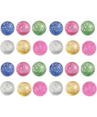 Buy 24 Glitter Flummies for Kids | 32mm Birthday Party Favors & Classroom Rewards - Buy Online on SooperMarket.com