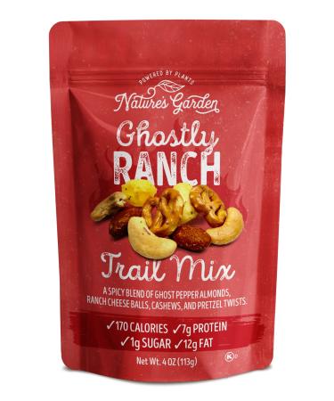 Nature's Garden Ghostly Ranch Snack Mix, 4 oz (Pack of 6) Ghostly Ranch 4 oz (Pack of 6)