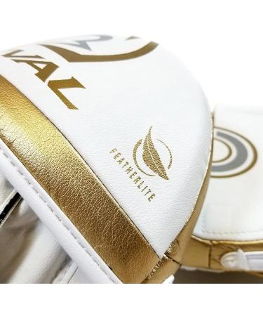 RIVAL Boxing RPM100 Professional Punch Mitts - Pre-Curved Design with Angled Hook and Loop Strap - Buy Online on SooperMarket.com