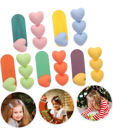 ORFOFE 5 Pairs Love Color Matching Hair Clip Little Hair Accessories Little Girl Accessories Hairpin Hair Clips for Hair Clips Cute Barrettes for Girl Hair Clips - Buy Online on SooperMarket.com