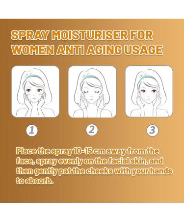 White Truffle Spray Serum Face Mist Anti Aging Moisturiser Spray Skincare Hydrating Facial Mist Moisturizing Fading Spots Skin Care And Brightening Serum Spray Face Mist Spray Hydrating. - Buy Online on SooperMarket.com