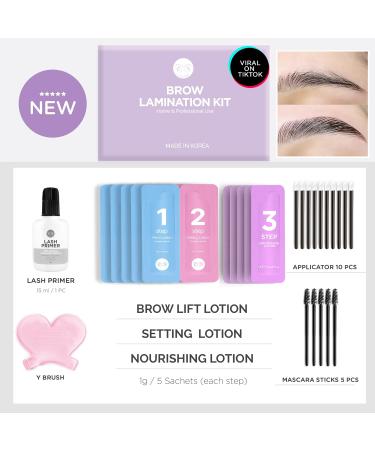 At Home Brow Lamination Kit DIY Eyebrow Perm for Fuller Thicker Brows | Lasts Up to 8 Weeks - Buy Online on SooperMarket.com