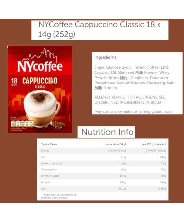 NYCoffee 90 Coffee Sachets 6 Variety Flavours- Bundled with Temas Store Coffee Stirrers| Individually Wrapped |Coffee Gifts For Coffee Lovers (Mocha Cappuccino Latte Caramel 3 in 1 2 in 1) - Buy Online on SooperMarket.com