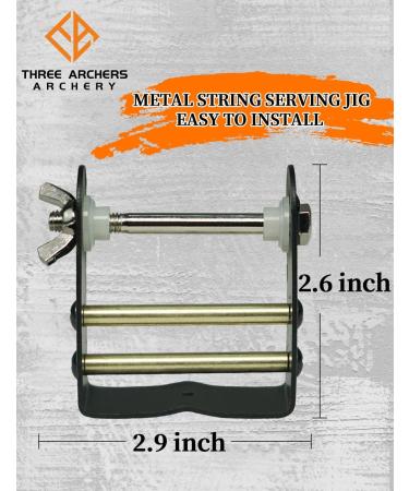 THREE ARCHERS Bowstring Serving Thread Jig - 120 yard/110m - Black - Buy Online on SooperMarket.com