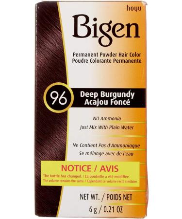 Bigen Hair Color Powder - Deep Burgundy #96 | Premium International Shipping - Buy Online on SooperMarket.com