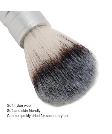 Men's Beard Brush & Shaving Brush Soft Nylon Fast Dry Foam & Dirt Removal - Buy Online on SooperMarket.com