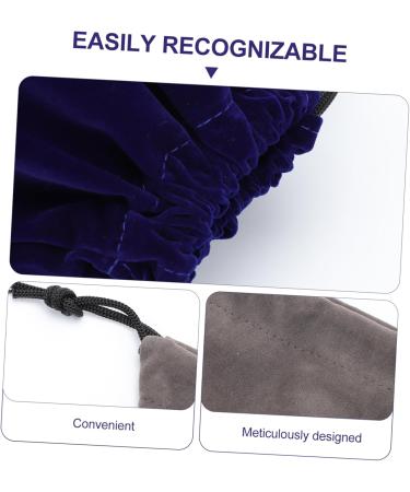 Baluue 4 Pcs Storage Bag Hair Blower Pouch Drawstring Hair Dryer Pouch Hair Blower Bag Mini Flocking Cloth - Buy Online on SooperMarket.com
