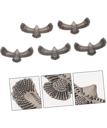 STOBOK 5pcs Clothing Diy Design Clothes Bag Supplies Rivet Craft Rivets Accessories Shape Eagle Decorative - Buy Online on SooperMarket.com