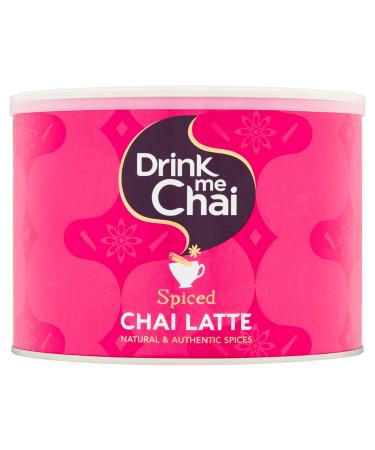 Drink Me Chai Spiced Chai Latte 1kg (Pack of 1) - Just Add Water Chai Latte Powder (50 servings) 1 kg (Pack of 1)