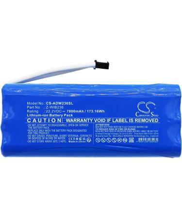 Battery Replacement for American DJ WIFLY BAR QA5 - Z-WIB236 | Fast Worldwide Shipping - Buy Online on SooperMarket.com