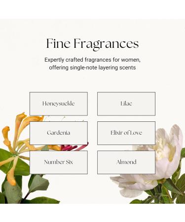 Caswell-Massey Floral Trio Discovery Set | Gardenia Lilac & Honeysuckle Travel Size Perfume for Women - 0.25 Fl Oz Each - Buy Online on SooperMarket.com