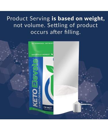 BioTrust Keto Elevate Pure C8 MCT Oil Powder - Ketogenic Diet Supplement - Clean Energy - Mental Focus and Clarity - 100% Caprylic Acid - Unflavored (20 Servings) - Buy Online on SooperMarket.com